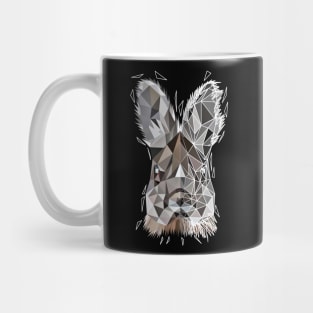 Geometric rabbit Mug